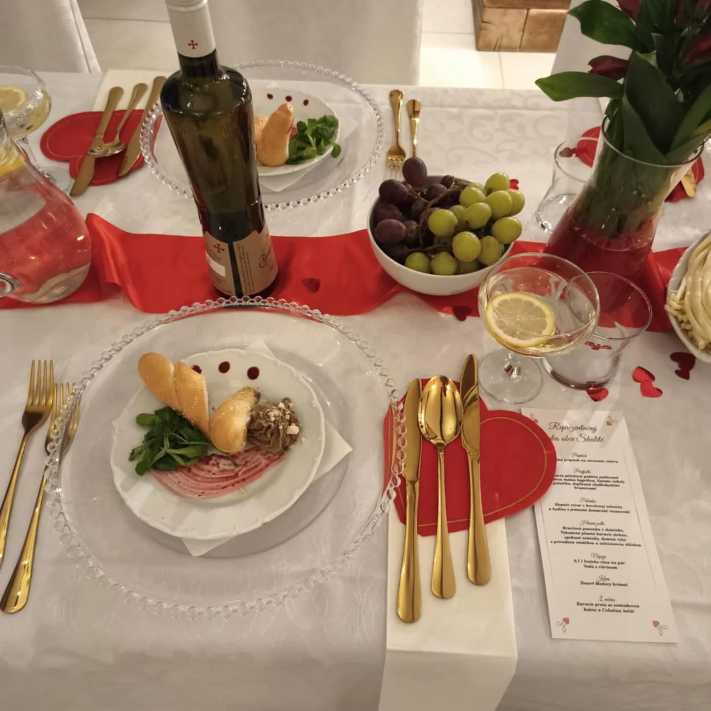 Jedálny lístok Hotel Kolonial